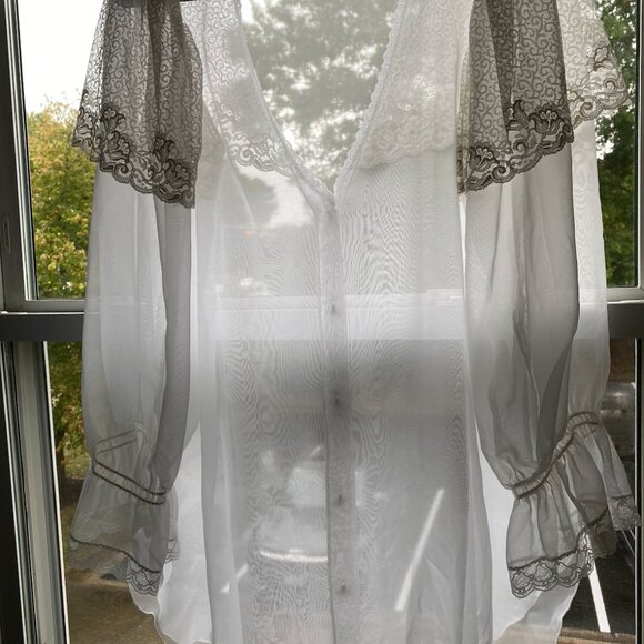 White sheer Dior top - Picture 4 of 4